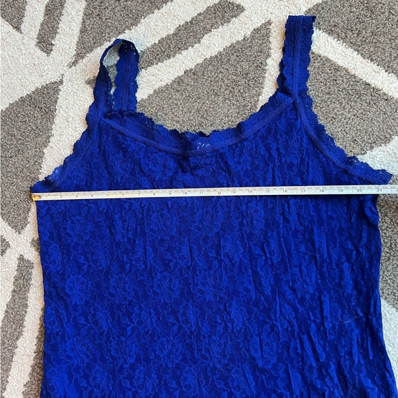 Hanky Panky Plus 3X royal blue camisole - Picture 3 of 5